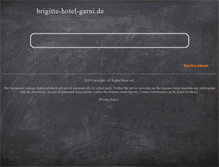 Tablet Screenshot of brigitte-hotel-garni.de